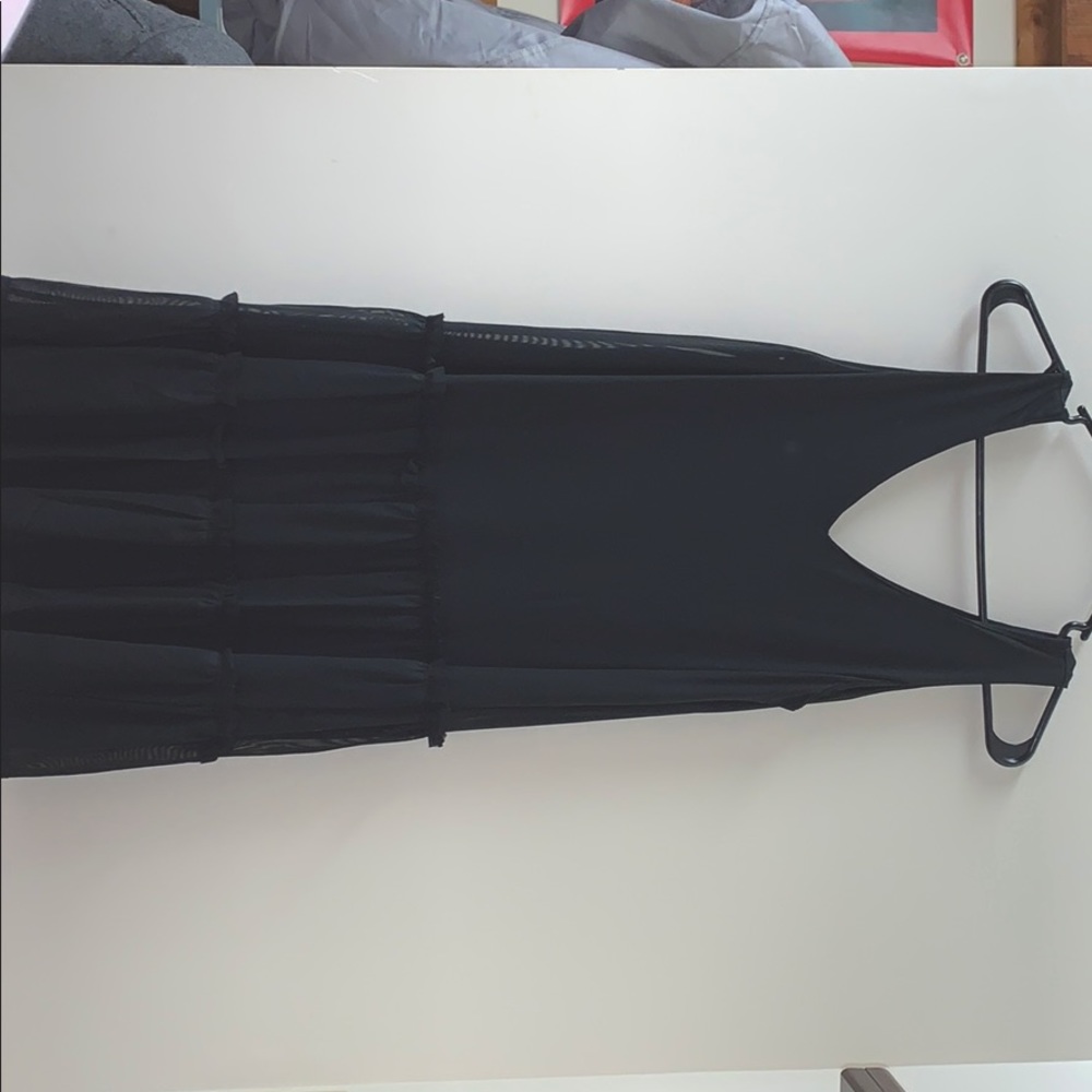 Black tank top dress